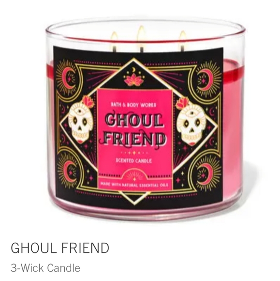 👺🕯NWT‼️ BBW "Ghoul Friend" 3-wick Candle